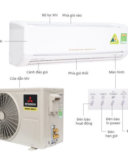 Cập nhật bảng giá máy lạnh Mitsubishi 1.5hp inverter trên thị trường