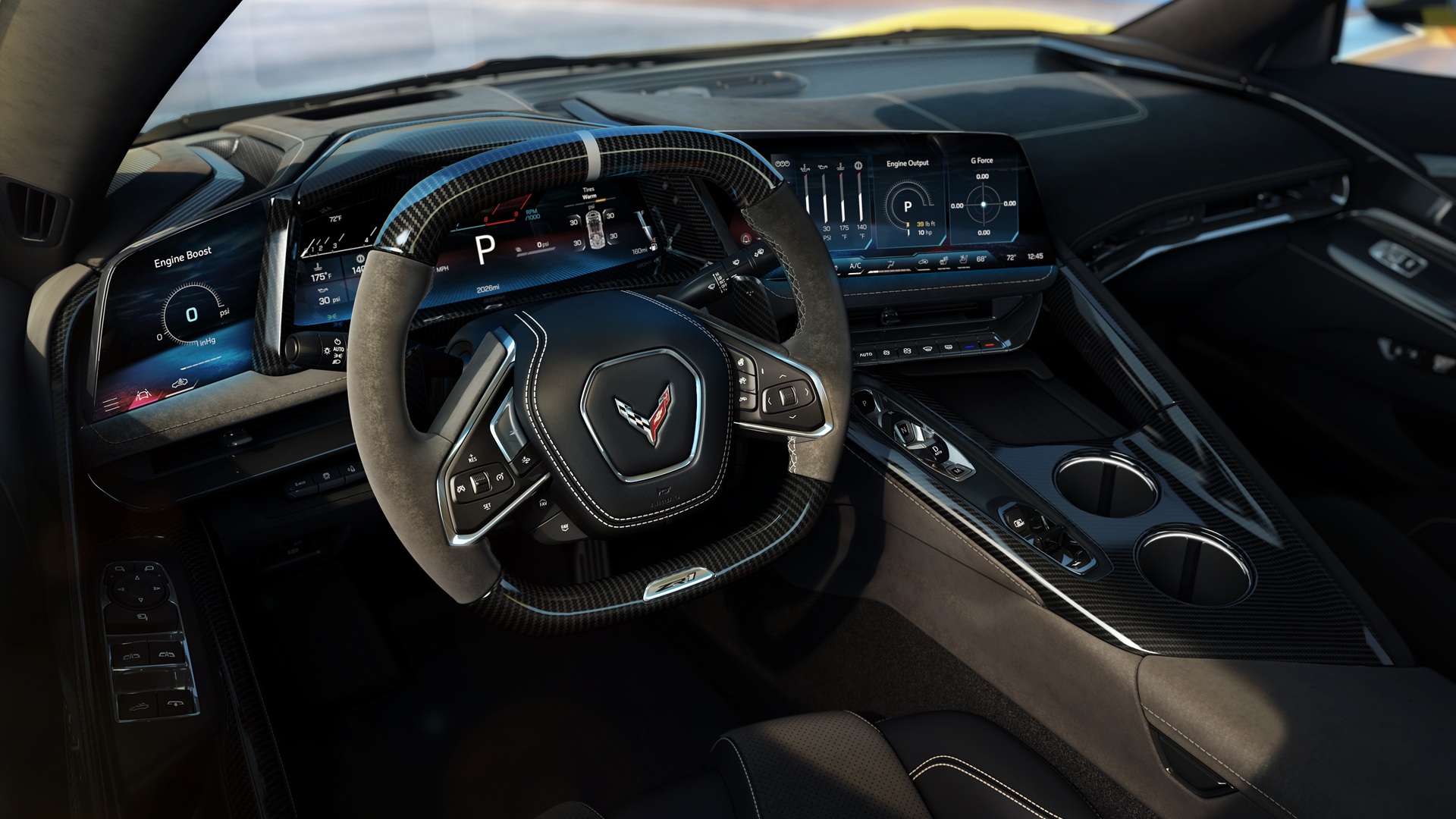 2026-corvette-zr1-driver-pov 2026 Chevy Corvette interior