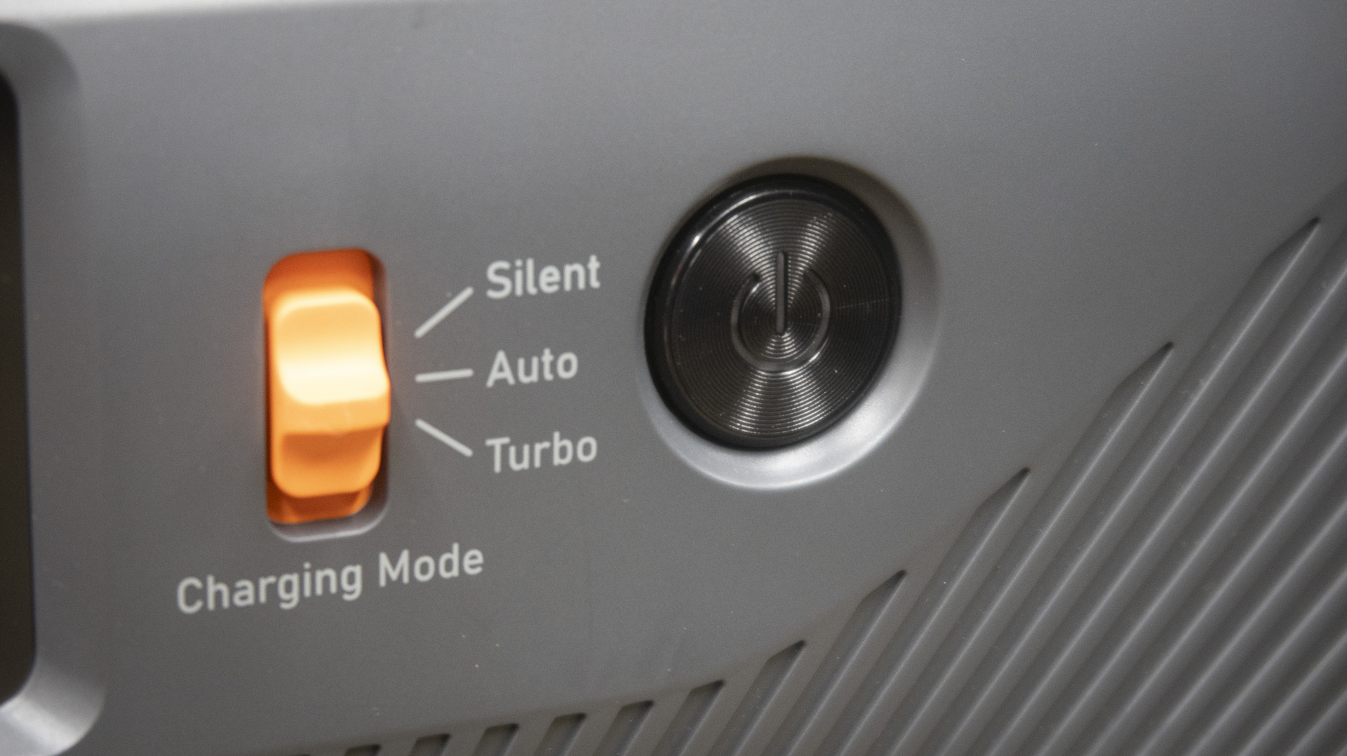 Bluetti Apex 300 controls and interface.