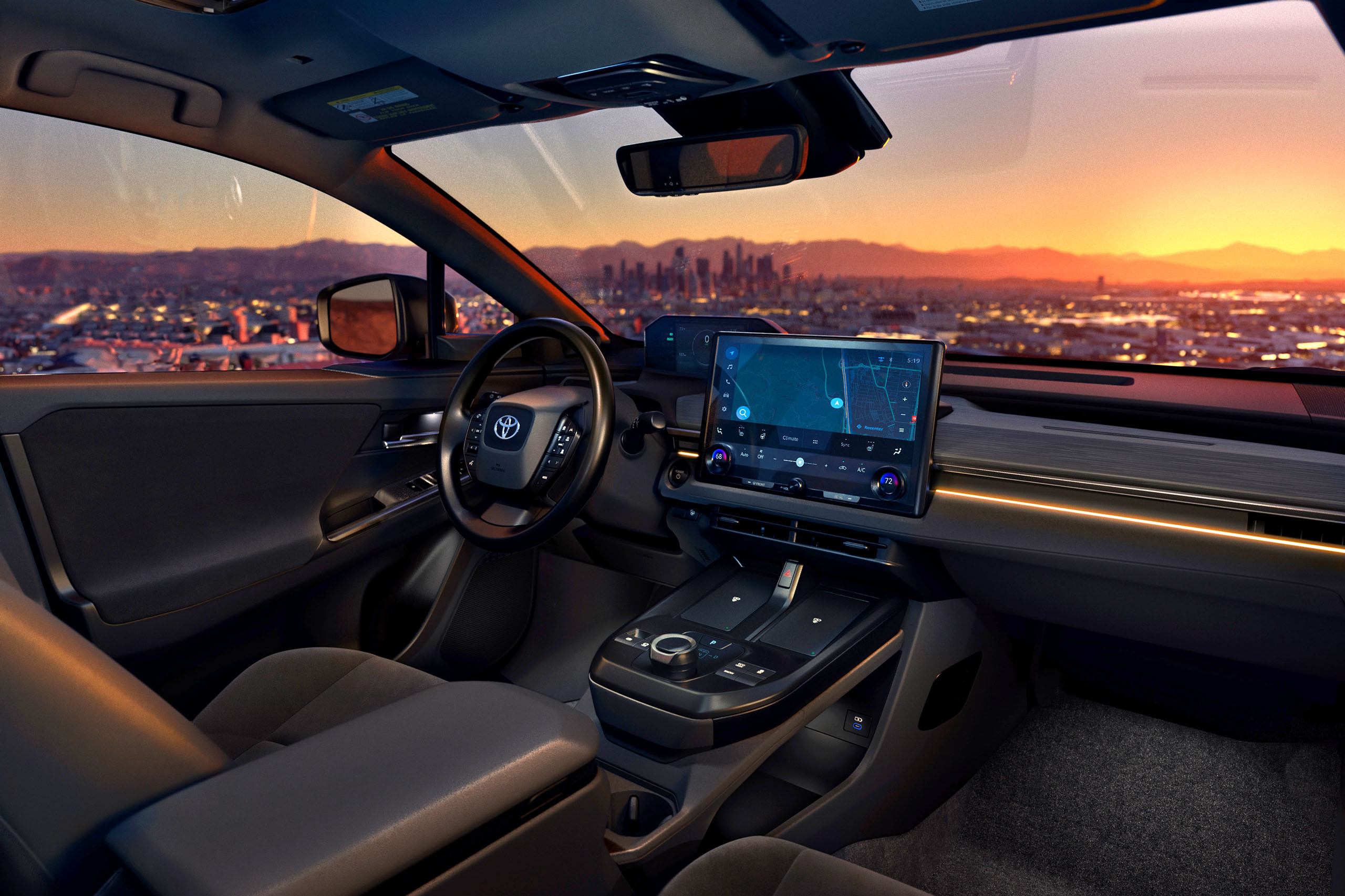 2026 Toyota C-HR interior.