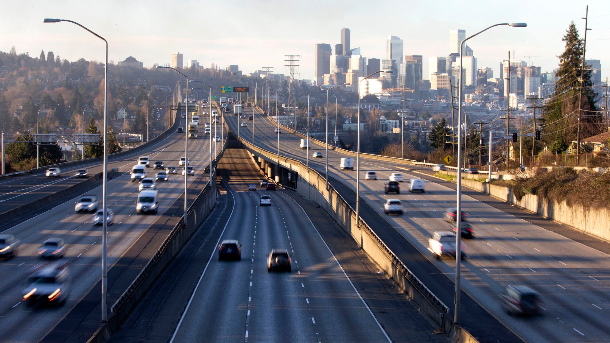 gettyimages-1207418829-copy-1 Interstate 5 on March 16, 2020 in Seattle, Washington