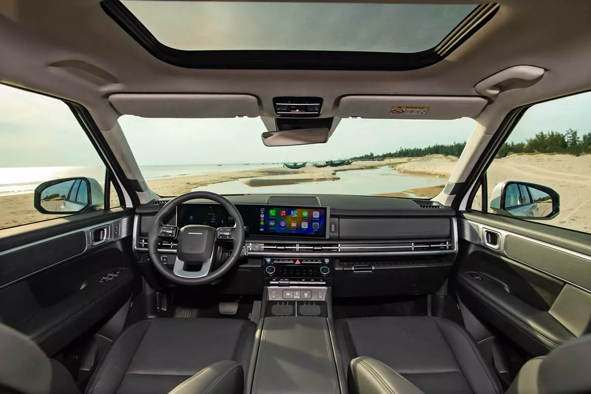 Nội thất Hyundai Santa Fe rộng rãi, tràn ngập tiện nghi 1