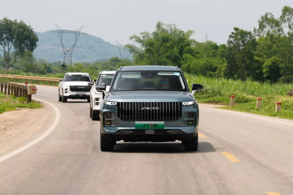Jaecoo J7 PHEV (SHS) đã chinh phục gần 1.500 km chỉ với một bình xăng và một lần sạc đầy 1