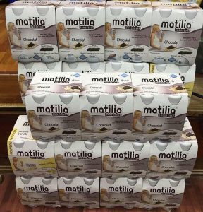 Sữa Bầu Matilia Của Pháp (lốc 4 Hộp) Vị Socola/ Vani/ Dâu