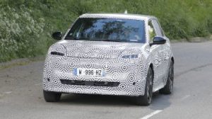 Nissan Micra test car (camouflaged) - front