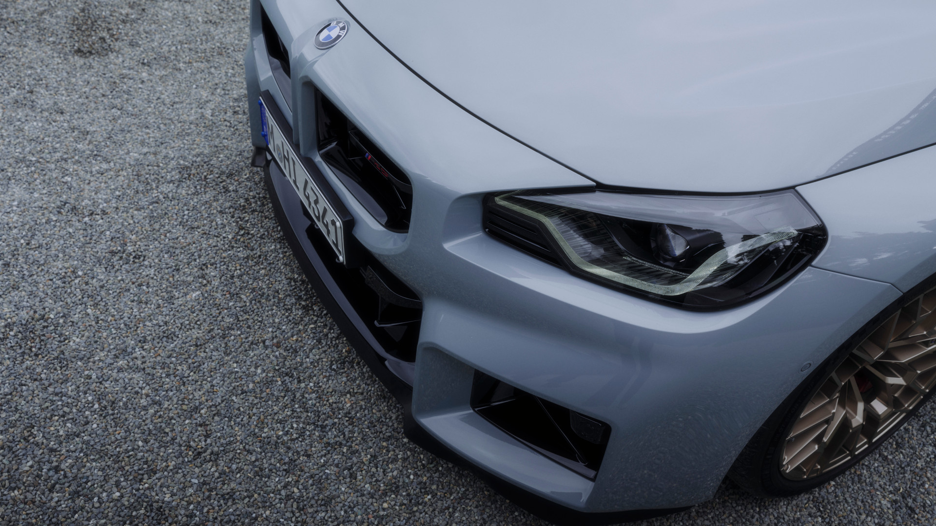 2026 BMW M2 CS front detail.
