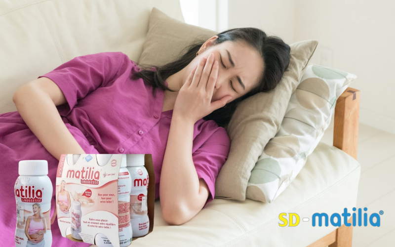 Mẹ bầu ốm nghén nên uống sữa gì để bổ sung dinh dưỡng cho bé? - SỮA BẦU MATILIA THƯƠNG HIỆU PHÁP