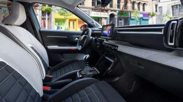 New Citroen C3 supermini - interior