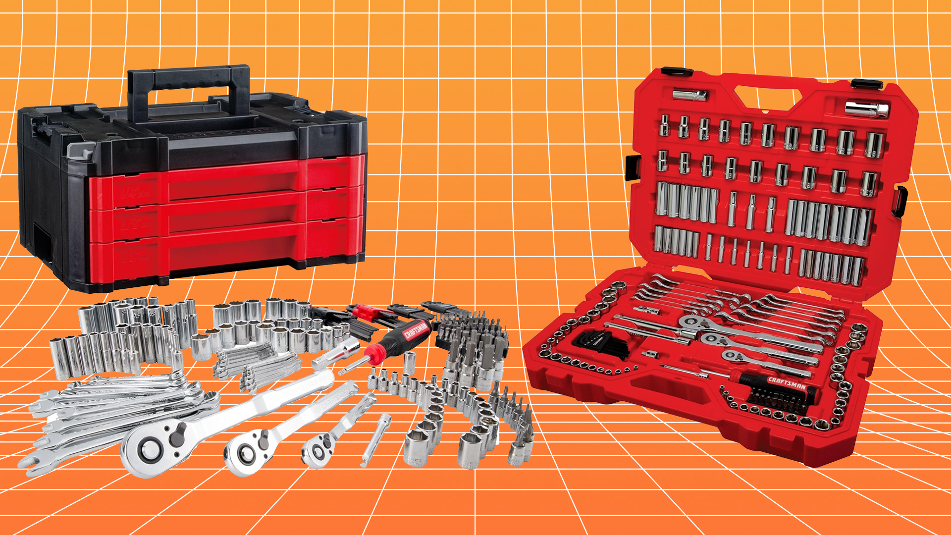 craftsman-deals-1 Two nice Craftsman tool kits, multiple styles.