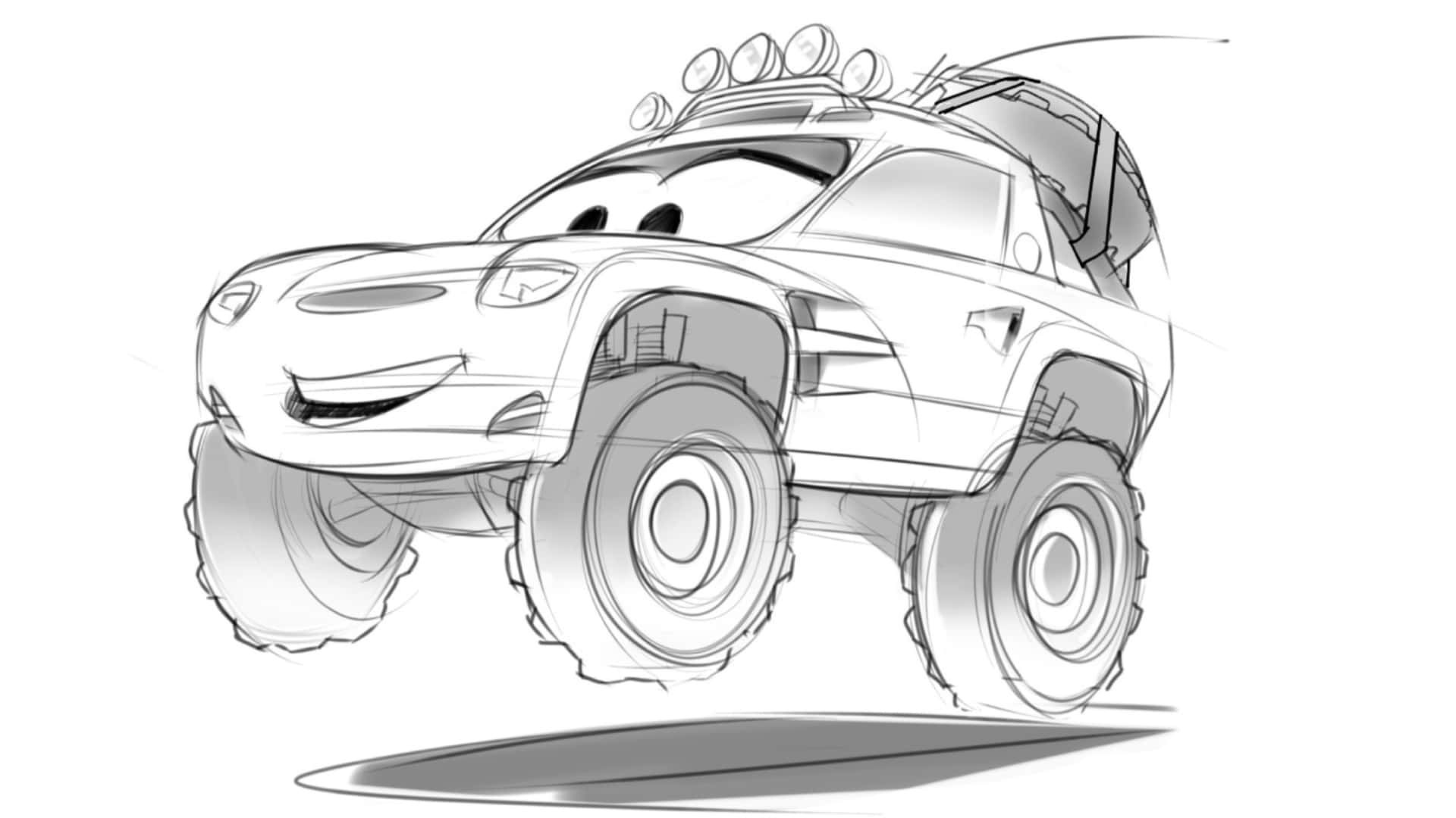 disney-s-new-cars-ride-at-the-magic-kingdom-5 Cars movie concept art, Piston Peak cars
