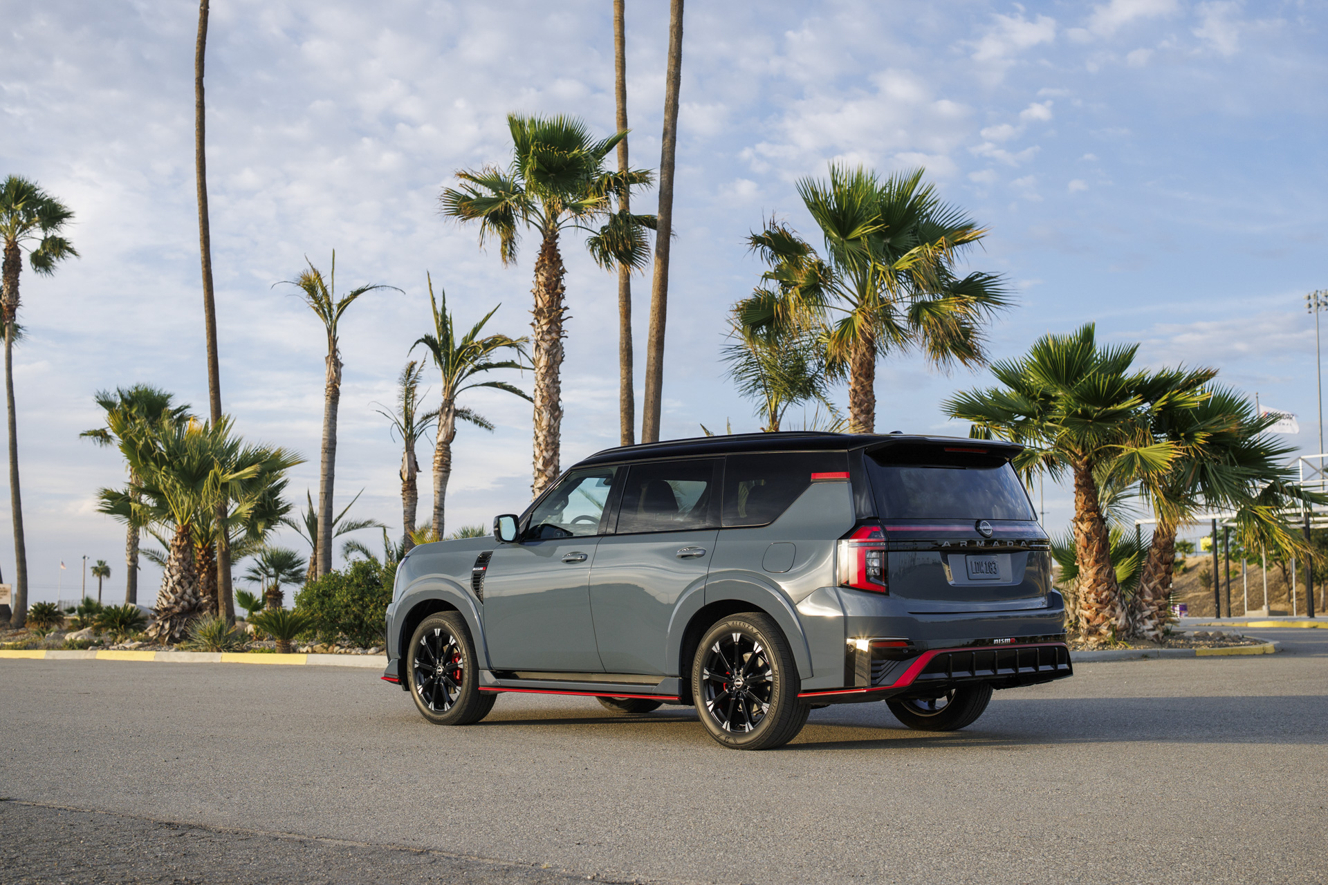 Nissan Armada Nismo at looking impressive.