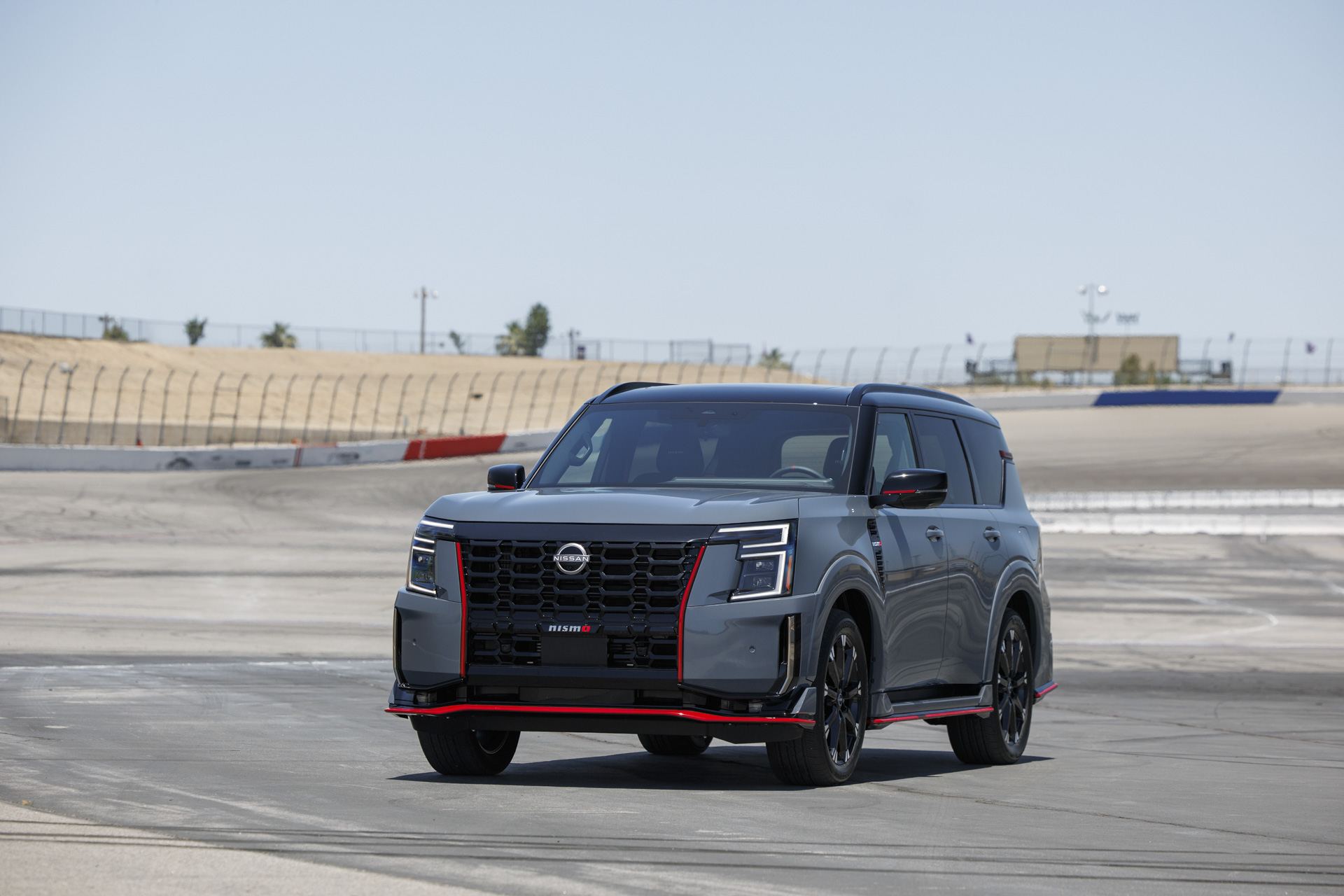 Nissan Armada Nismo at looking impressive.