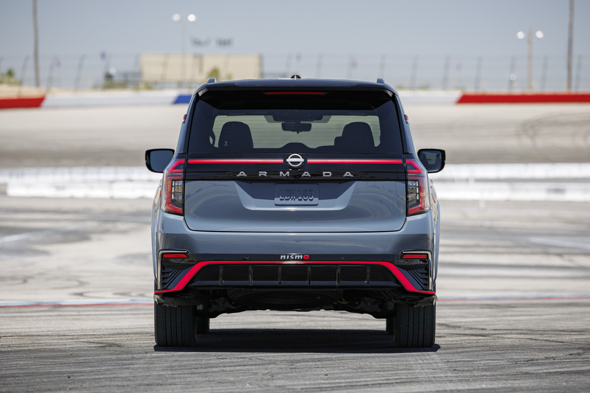 Nissan Armada Nismo at looking impressive.