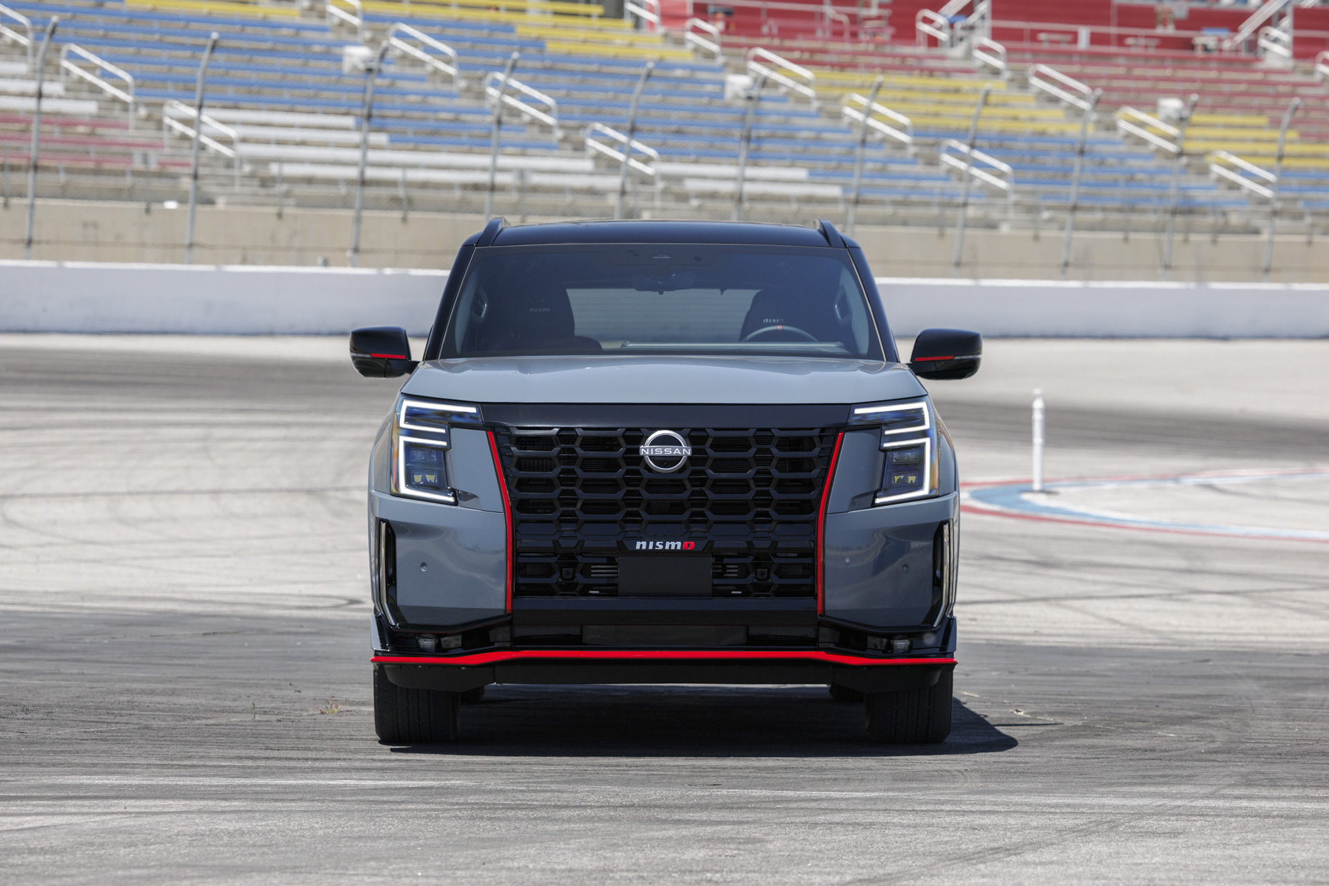 Nissan Armada Nismo at looking impressive.