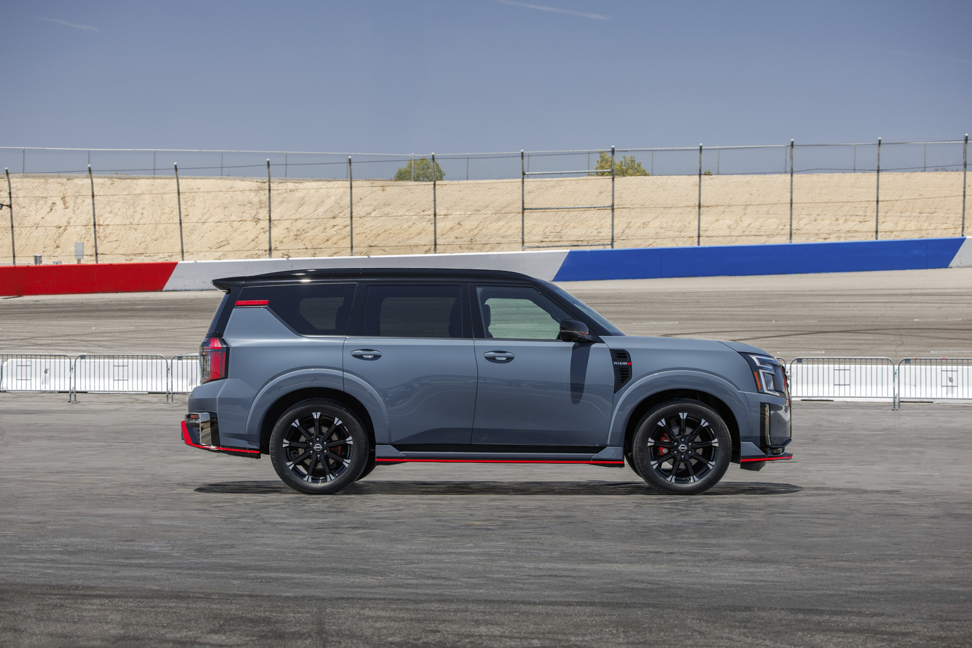 Nissan Armada Nismo at looking impressive.