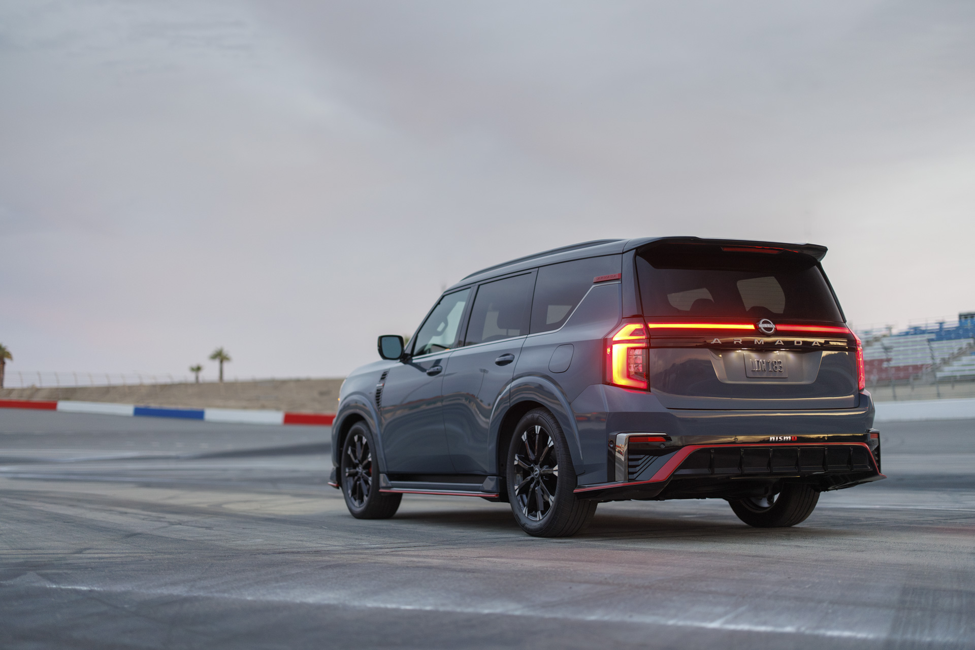 Nissan Armada Nismo at looking impressive.