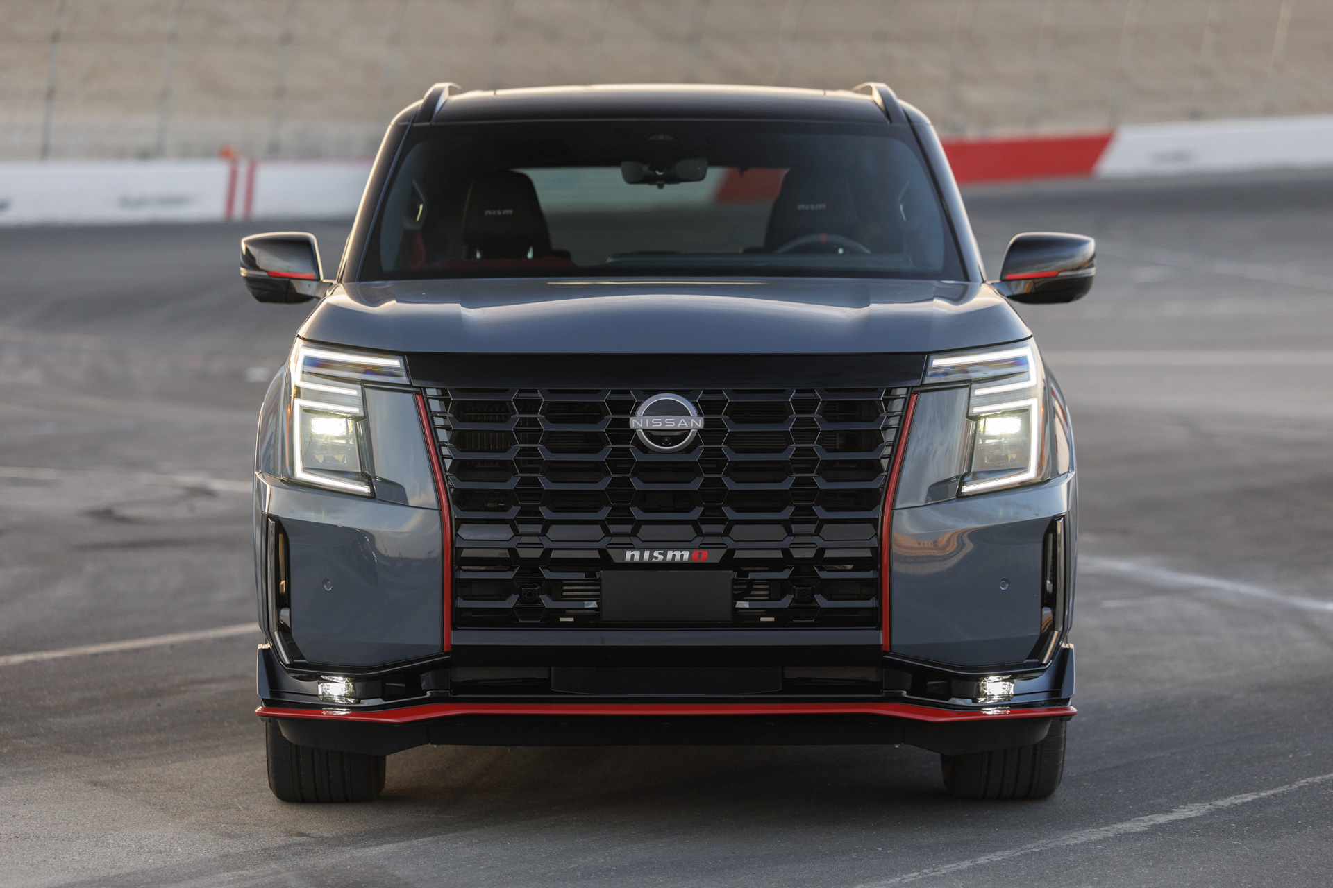 Nissan Armada Nismo at looking impressive.