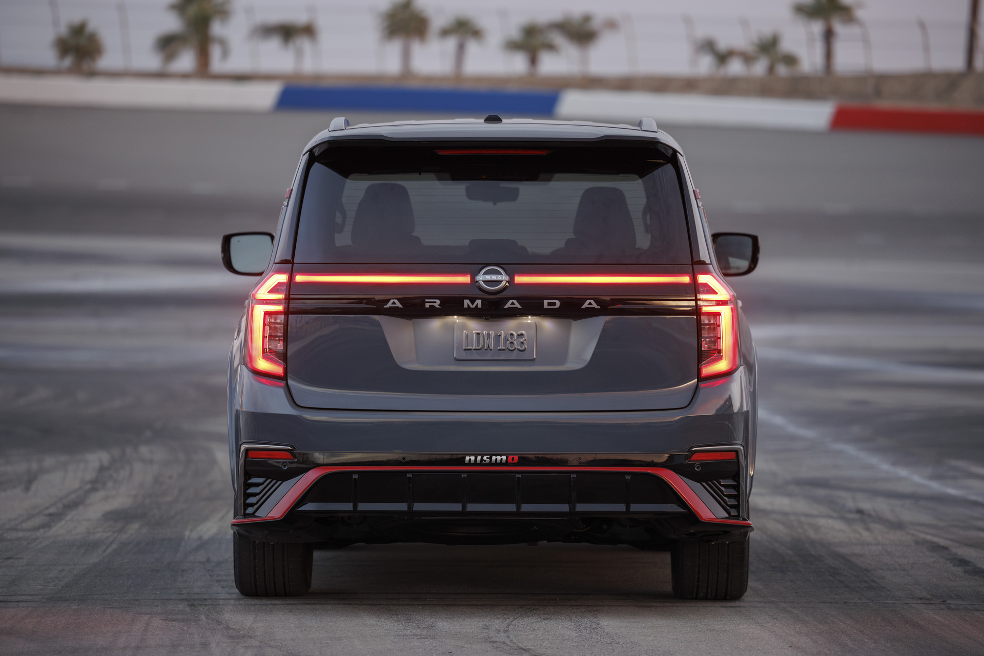 Nissan Armada Nismo at looking impressive.
