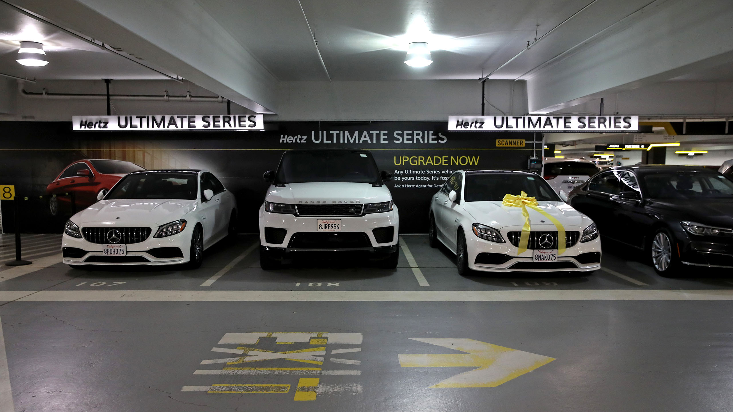 gettyimages-1222074605-copy Cars sit idle at the Hertz Rent-A-Car rental lot at San Francisco International Airport on April 30, 2020 in San Francisco, California.