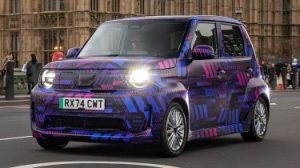 Honda Super EV Concept teaser in camoflage