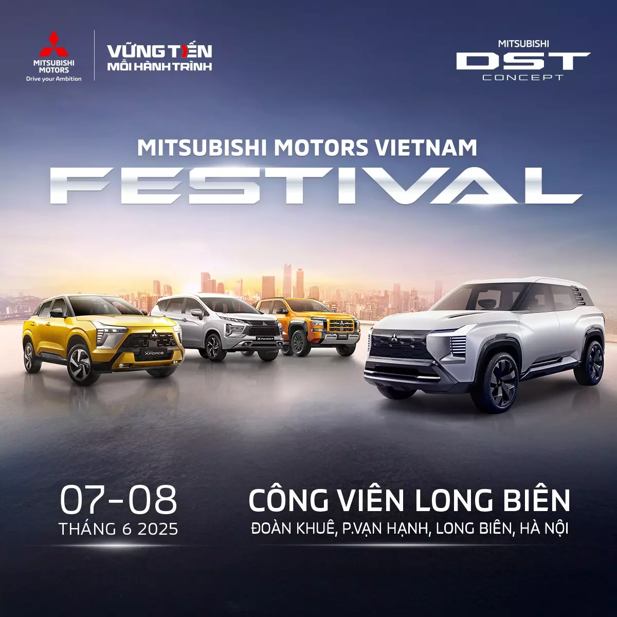 MMV chính thức giới thiệu mẫu xe DST Concept và tổ chức sự kiện lái thử quy mô lớn ngay đầu tháng 6.