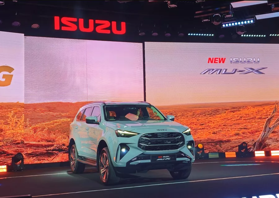 Ngoại hình Isuzu mu-X .