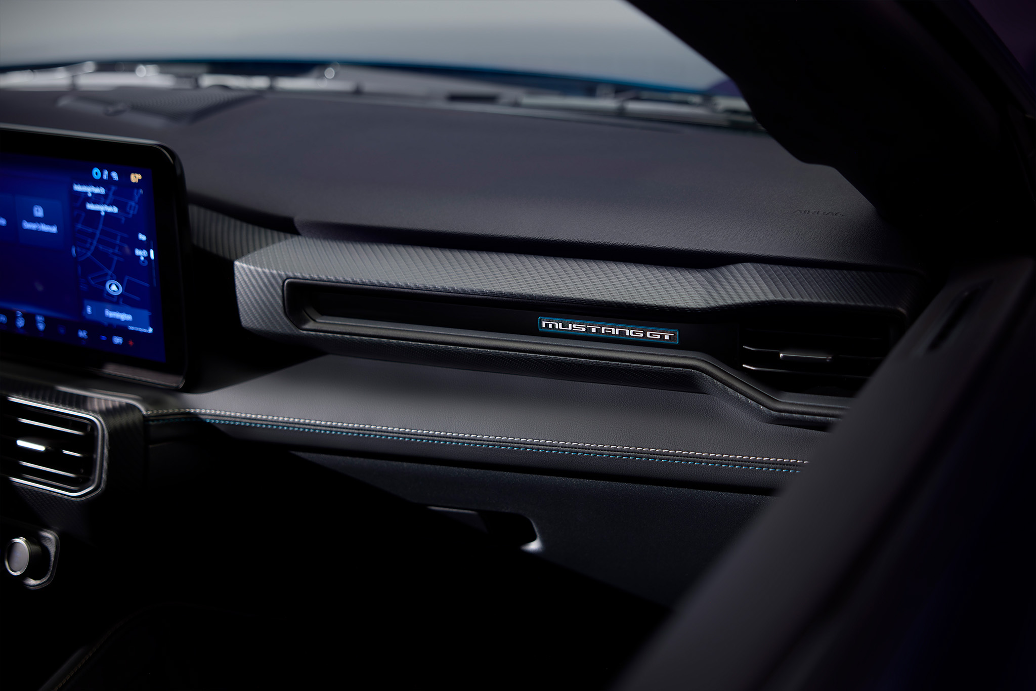 new-fox-mustang-inline-5 The 2026 Ford Mustang GT with FX Package interior.