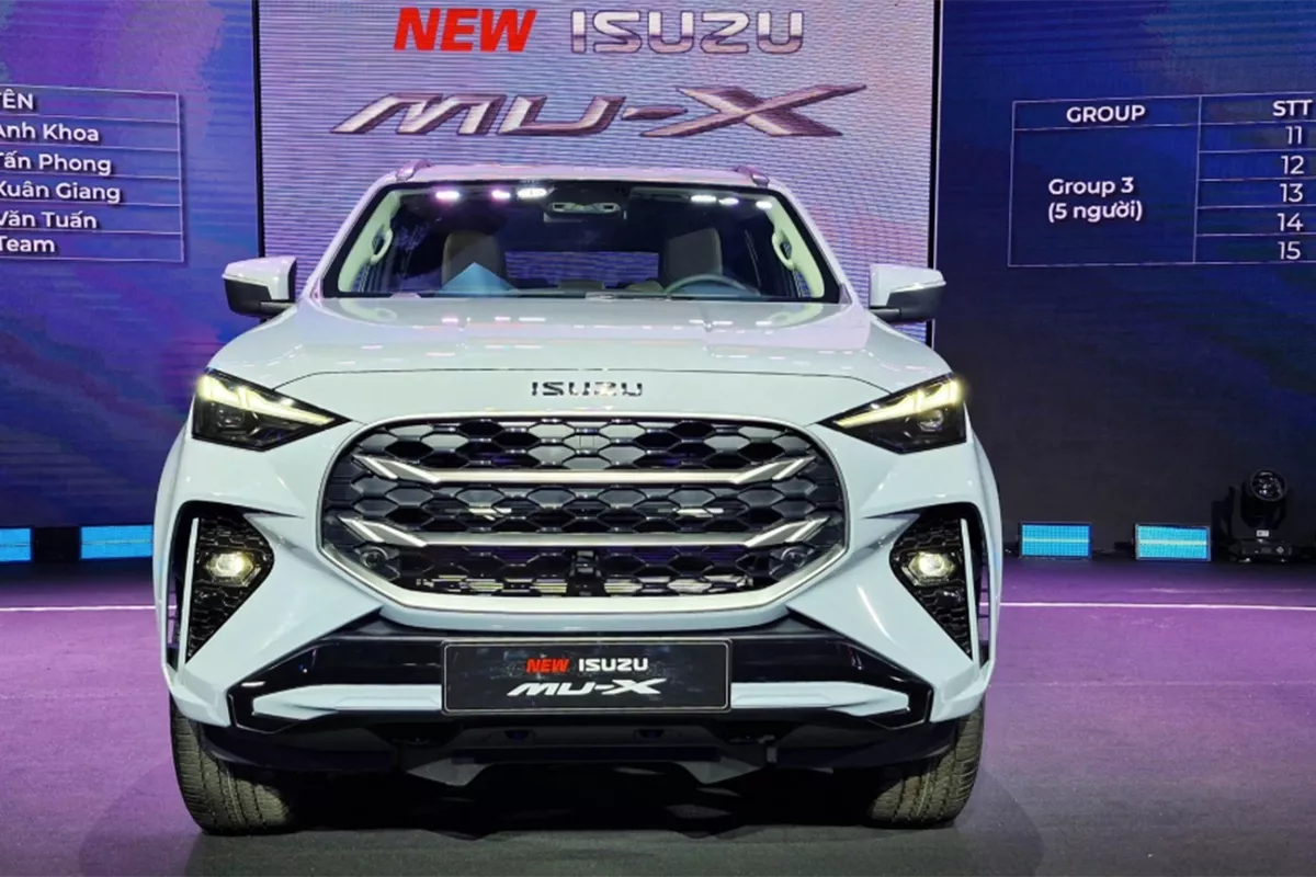 Ngoại thất Isuzu mu-X 2025 c