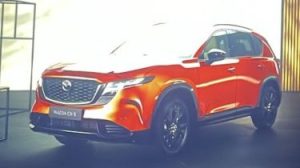 Leaked image of the Mazda CX-5 - front static