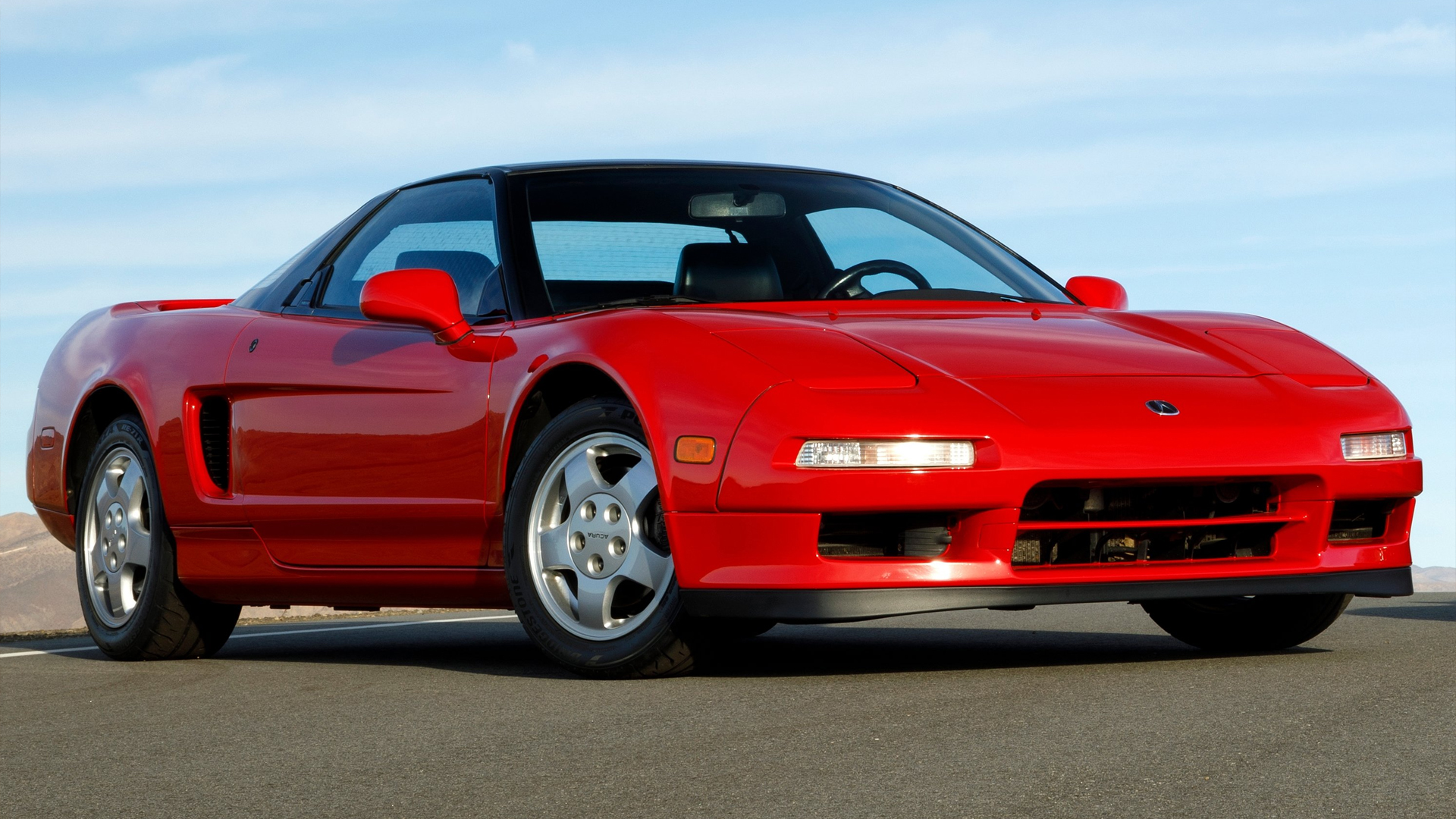 nsx-gen1-1 First generation Honda/Acura NSX, in red.