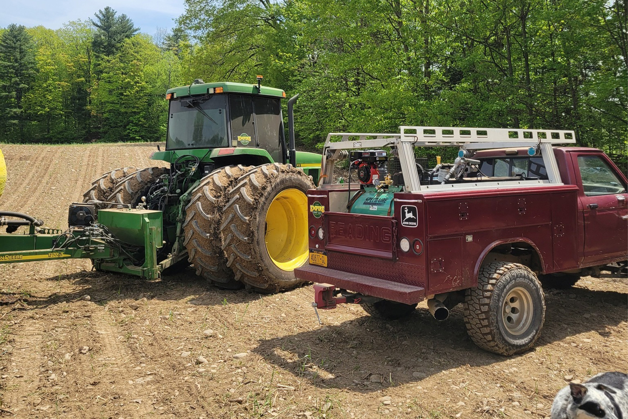 ranger-jd-inline-1 John Deere engine-swapped Ford Ranger