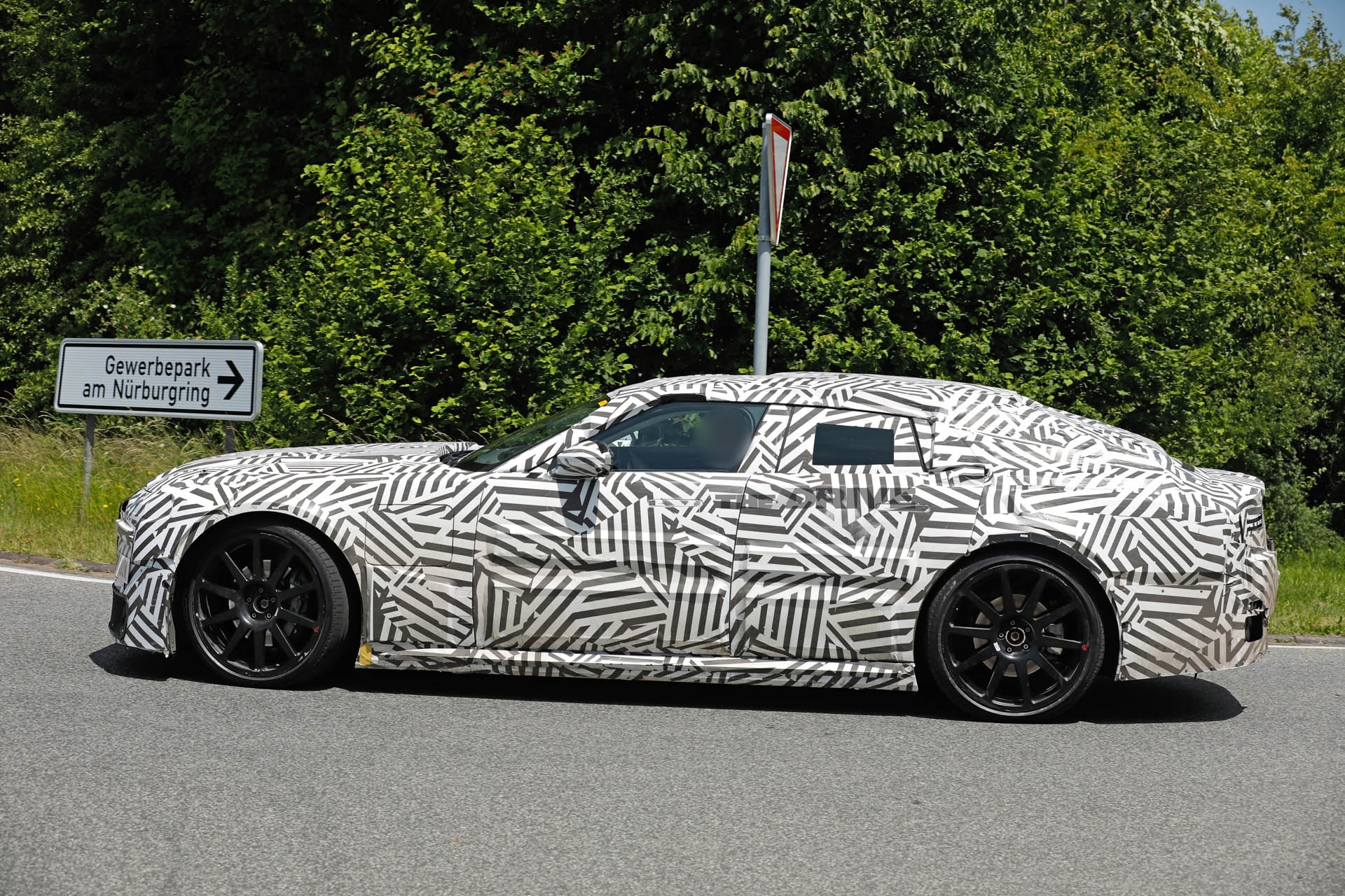 2027 Jaguar EV Type 00 spy shots