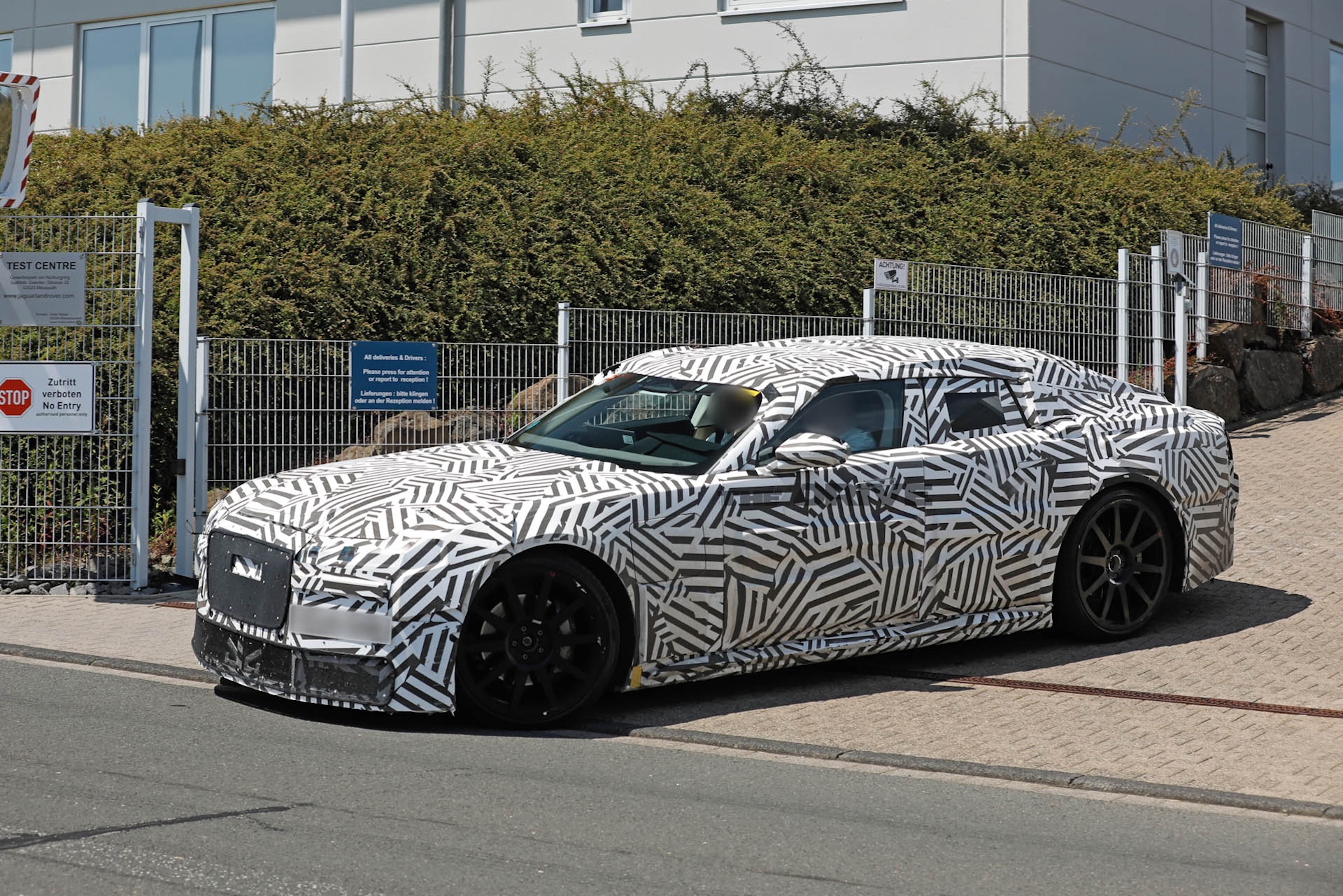 2027 Jaguar EV Type 00 spy shots