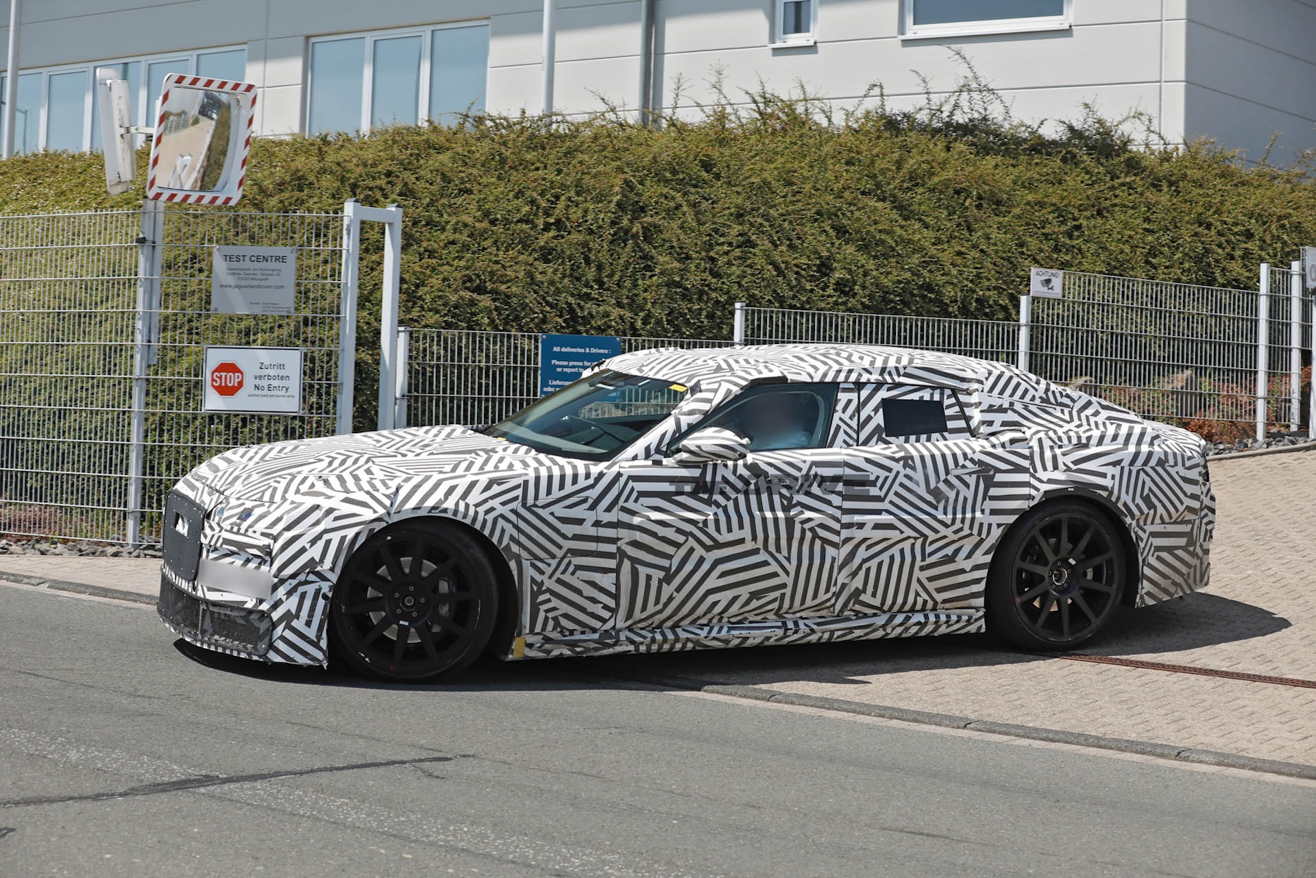 2027 Jaguar EV Type 00 spy shots