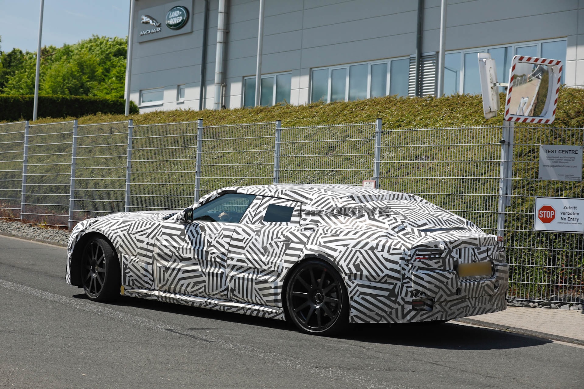 2027 Jaguar EV Type 00 spy shots