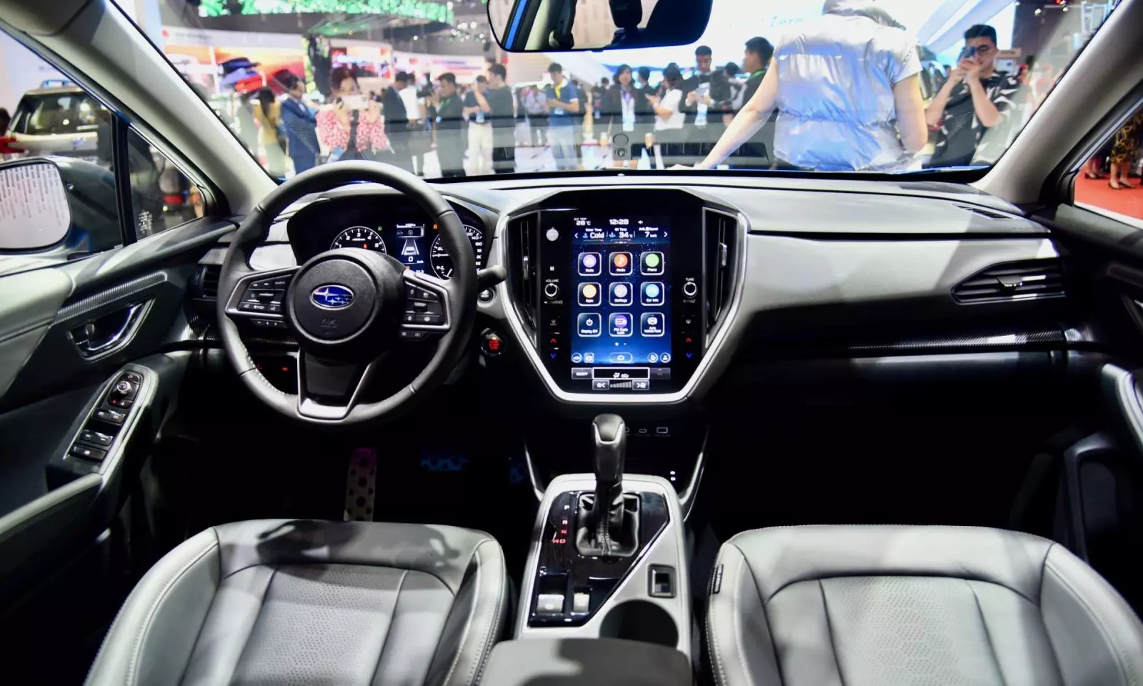 Khoang nội thất Subaru Crosstrek.
