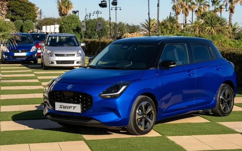 suzuki-swift-2025-2-png Về thiết kế ngoại thất, Suzuki Swift 2025 sở hữu diện mạo hiện đại và sắc sảo hơn