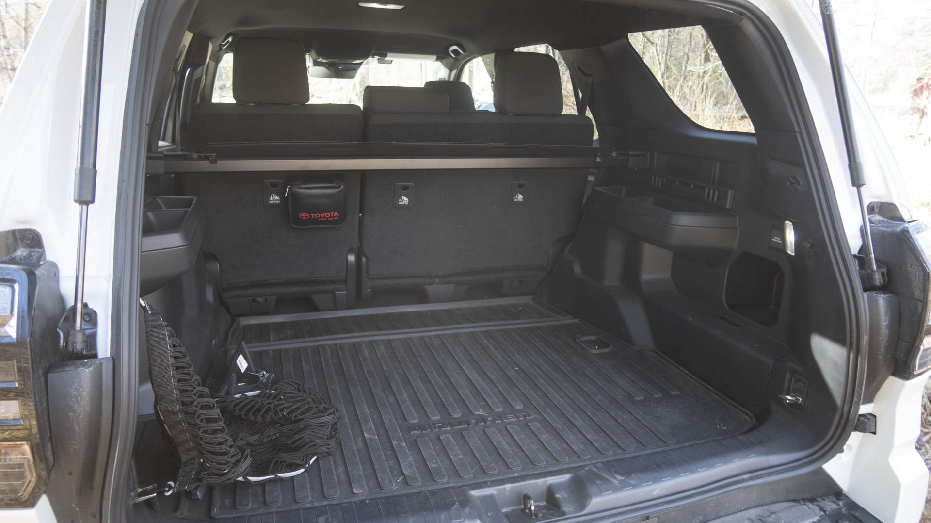 toyota-4runner-6g-thedrive-img_8055 2025 Toyota 4Runner TRD Sport cargo area view.