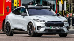 Uber & Wayve Autonomous Car cornering