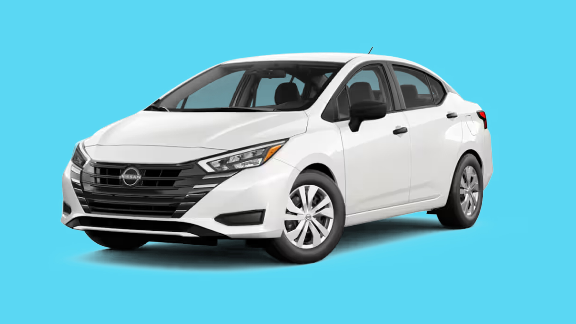 versa-s-in-white-1 2025 Nissan Versa S in white.
