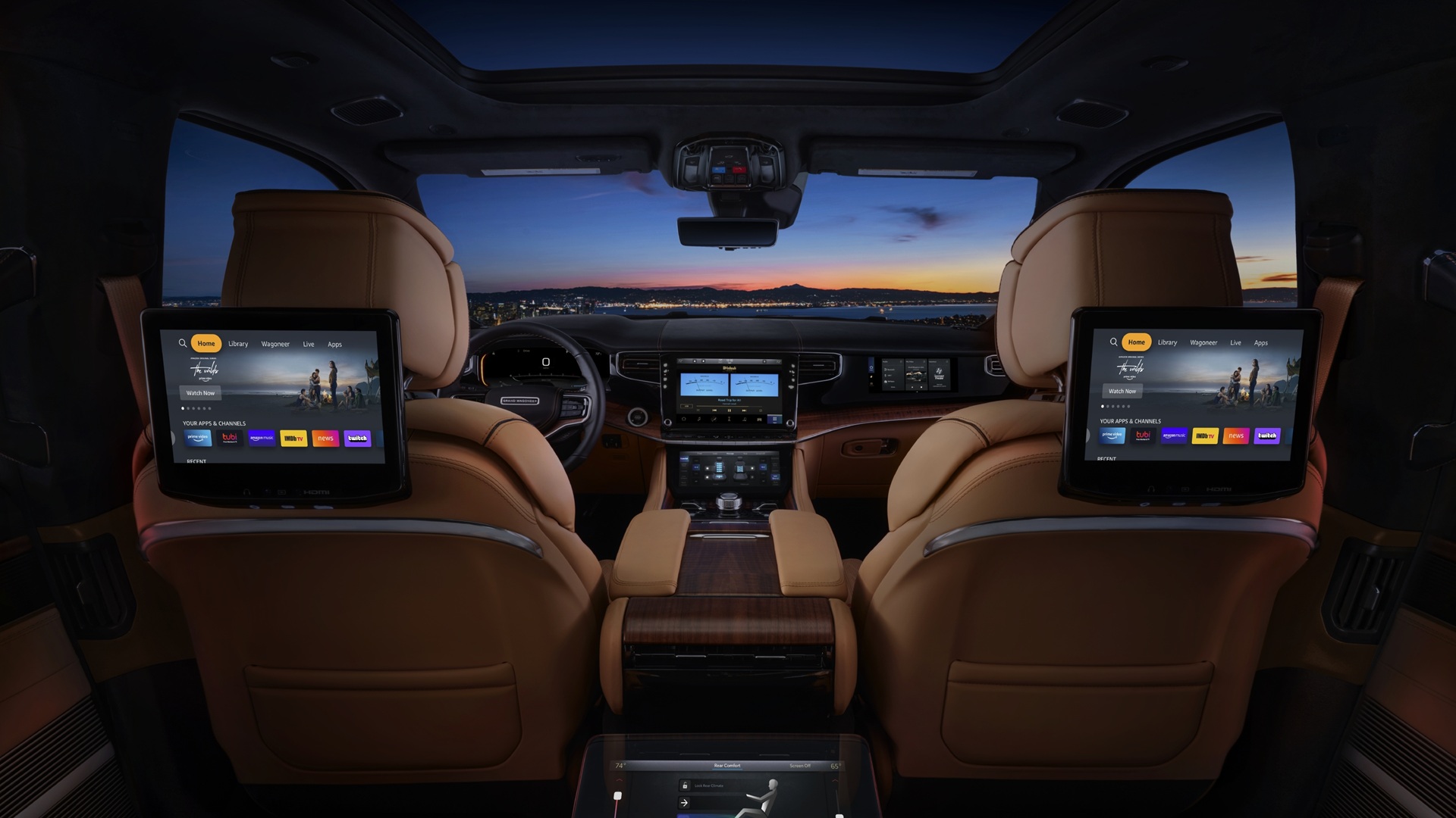 ws023_116gwi4p1bvgjrecimg1627jv80sd4l Passengers can enjoy Amazon Fire TV Built-in, featuring touchscreen displays, Alexa, and access to hundreds of thousands of movies, TV shows, and apps. Passengers can watch their favorite independently while listening through headphones, or the whole family can tune in through the vehicle's audio system. With Amazon Fire TV Built-in, parents also have access to Amazon Kids+ for a worry-free experience that ensures younger passengers enjoy age-appropriate content.