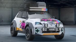 Renualt 5 4x4 concept by Delta4x4 - front 3/4
